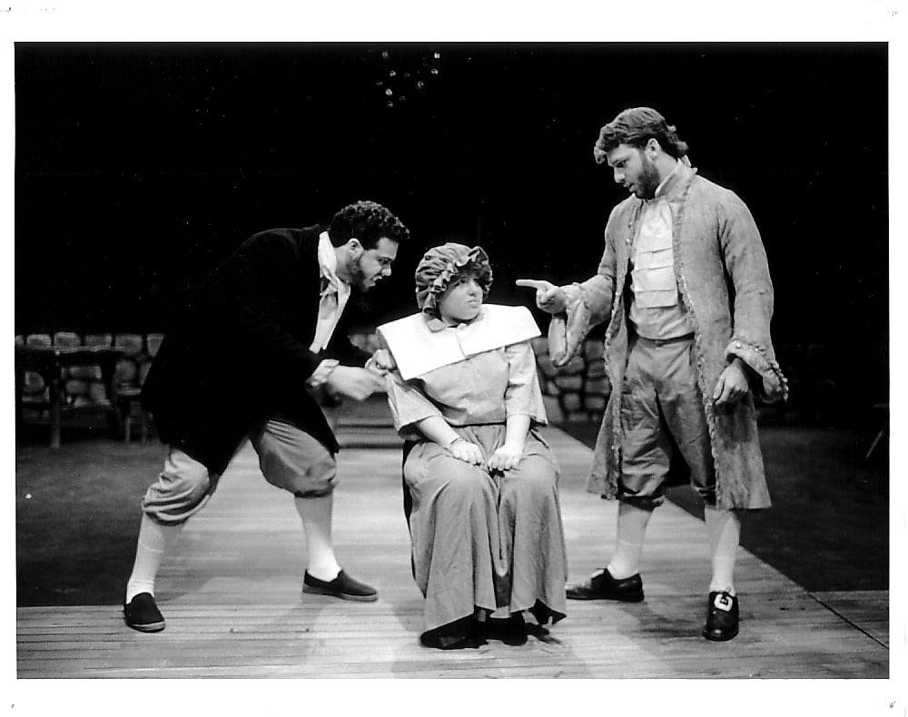 Tom in Montclair State's "The Crucible" circa 1991